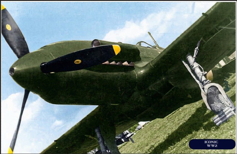 Reggiane Re.2005 Sagittario, colorized